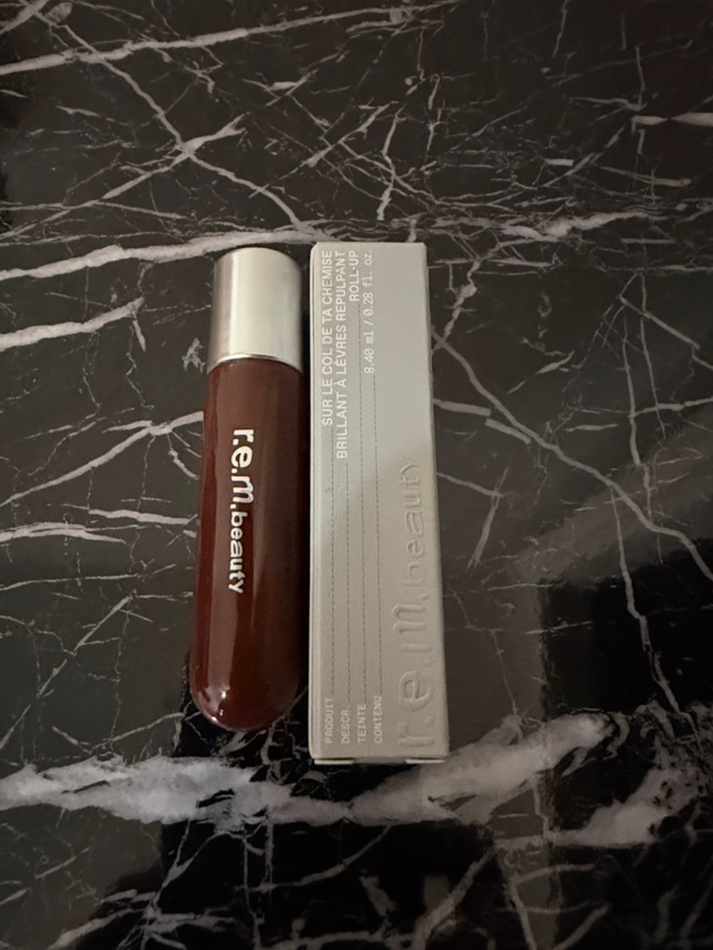 R.e.m. beauty on your collar plumping lip gloss NIB